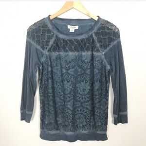 LUCKY BLISS Knit Sweatshirt